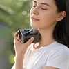 Portable Waist Fan Rechargeable Hands-Free Hanging Neck Fan 100 Speeds 13000RPM with Light for Travel Camping Outdoor Jobsite Sports Golf