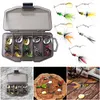 5Pcs Metal Spoon Lure Spinner Fishing Lure Artificial Hard Baits for Bass Trout