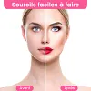 Kit de pochoirs &agrave; sourcils en silicone