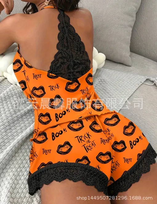 Churchf Homewear Four Seasons New Casual Pajamas Women's Milk Wire Fabric Vest Sleeveless Shorts Set