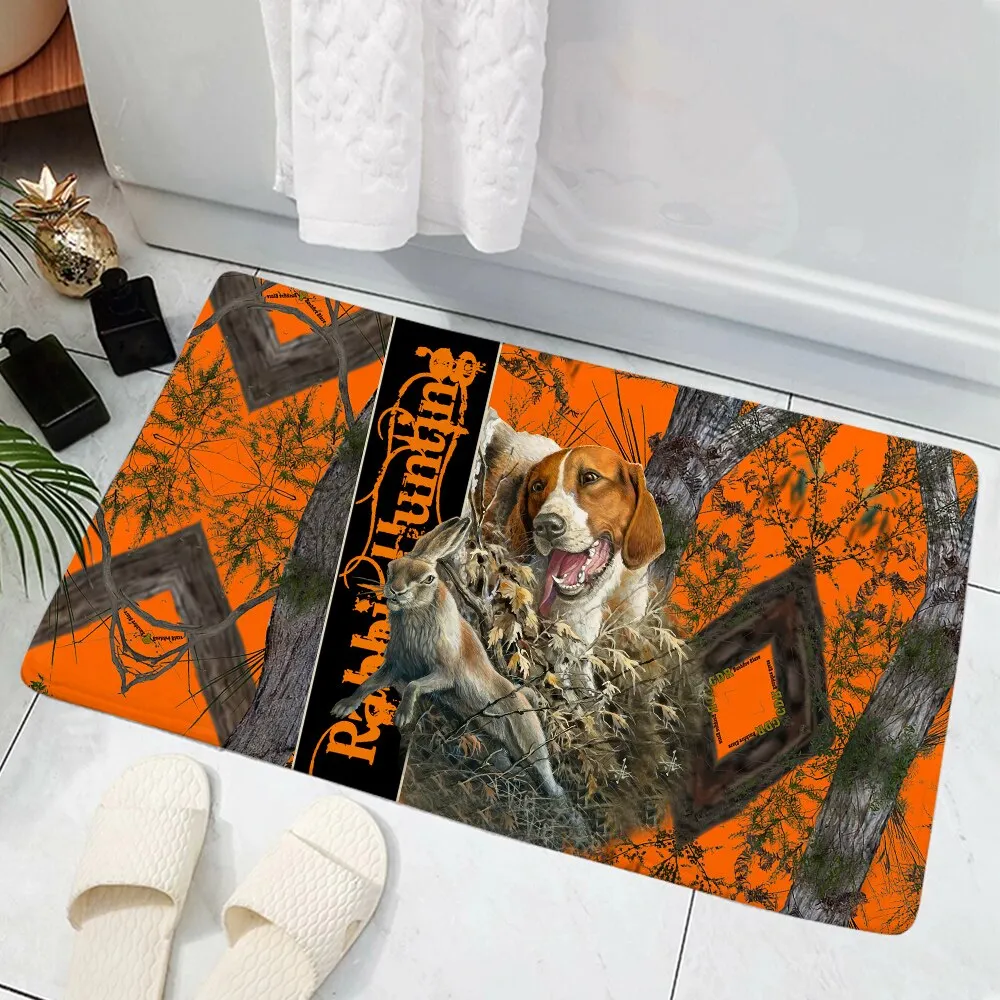 Athvotar Remember American Staffordshire Terrier Dogs Doormat Decor Print Carpet Flannel Non-Slip Doormat for Bedroom Porch