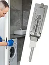 2-in-1 Stainless Steel Key Decoder Portable Precision Hook And Pickup Hand Tool