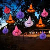 Halloween Chapeau de Sorci&egrave;re Rougeoyant Led Magicien