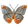 DIY Embroidery Sewing Craft Brooch Clothes Decoration Embroidery Butterfly Lapel Pin for Backpack Pants T-Shirt Jacket Bags Dress Jeans