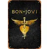 Bon Jovi - Vintage Metal Signs - 20*30cm/30*40cm - Music