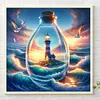 (US Local)Sea Lighthouse - Round AB Drills Diamond Painting(45x45cm)