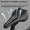 3D Print Hollow Bicycle Saddle Shockproof Cycling Cushion Lightweight MTB Seat