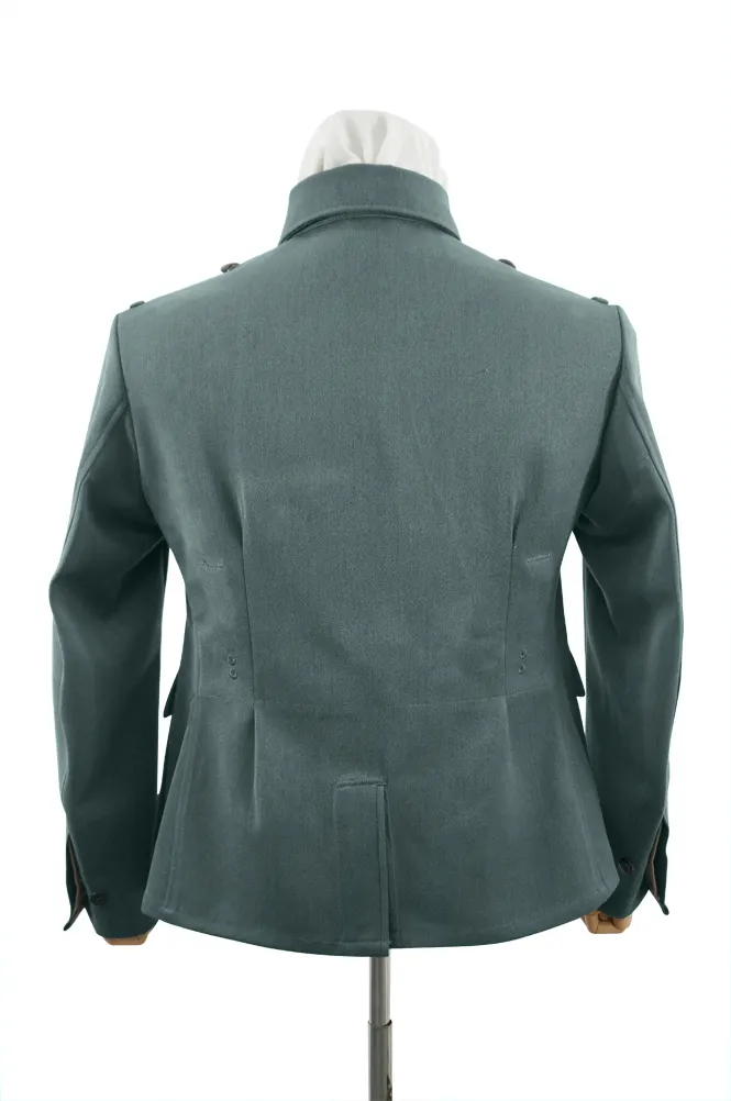   Elite German M1943 NCO Fieldgrey Gabardine Tunic Feldbluse German-Uniform