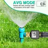Digital Water Flow Meter IPX5 Waterproof Brass Inlet Outlet Flow Rate Test Meter