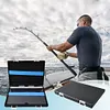 Double Sided Fishing Tackle Box Fishing Storage Case Portable for Fishing Lovers
