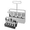 2Pcs Handheld Clod Maker Stainless Steel Soil Blocker Garden Yard Seeding Tool