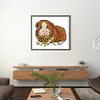 Guinea Pig - 14CT Stamped Cross Stitch 11*9cm/4.33*3.54in(Brand)