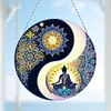 (US Local)Acrylic Diamond Painting Hanging Pendant Diamond Art Window Pendants (B)