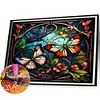 Butterfly - Round AB Drills Diamond Painting(55x45cm)