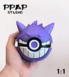 1:1 Scale Gengar Pokeball - Pokemon Resin Statue - PPAP Studios [In Stock]