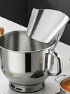 1/2/3Pcs Stainless Steel Pour Shield Tipping Guard for Kitchen Aid Stand Mixers