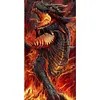 >SALE<5D Diamond Painting Kit DIY Dragon Full Square Drill Mosaic Animal Pictures
