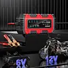 6V 12V 1.5A Car Battery Charger Smart Charger for Lead-Acid AGM GEL Batteries