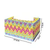 5D DIY Diamond Painting Handmade Crystal Square Tissue Box Kit (Lines)