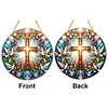 DIY Double Sided Effect  Special Shaped Cross Hanging Diamond Art Kit
