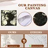 (US Local)Paint By Numbers Kit On Canvas DIY Oil Art Girl Picture Home Wall Decor40x40cm