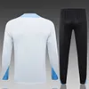 Joyfball 2024/2025 Tottenham Half-Pull Training Suit Light Gray Jersey 1:1 Thai Quality Set