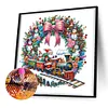 Diamond Painting-DIY Crystal Rhinestone Christmas Wreath