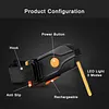 LED Bicycle Tail Light, Photon Bicycle Light Tail Light, Photon Drop Bicycle Light, Bicycle Tail Light Rechargeable USB Bicycle Rear Cycling Light for Any Type of Seat Post