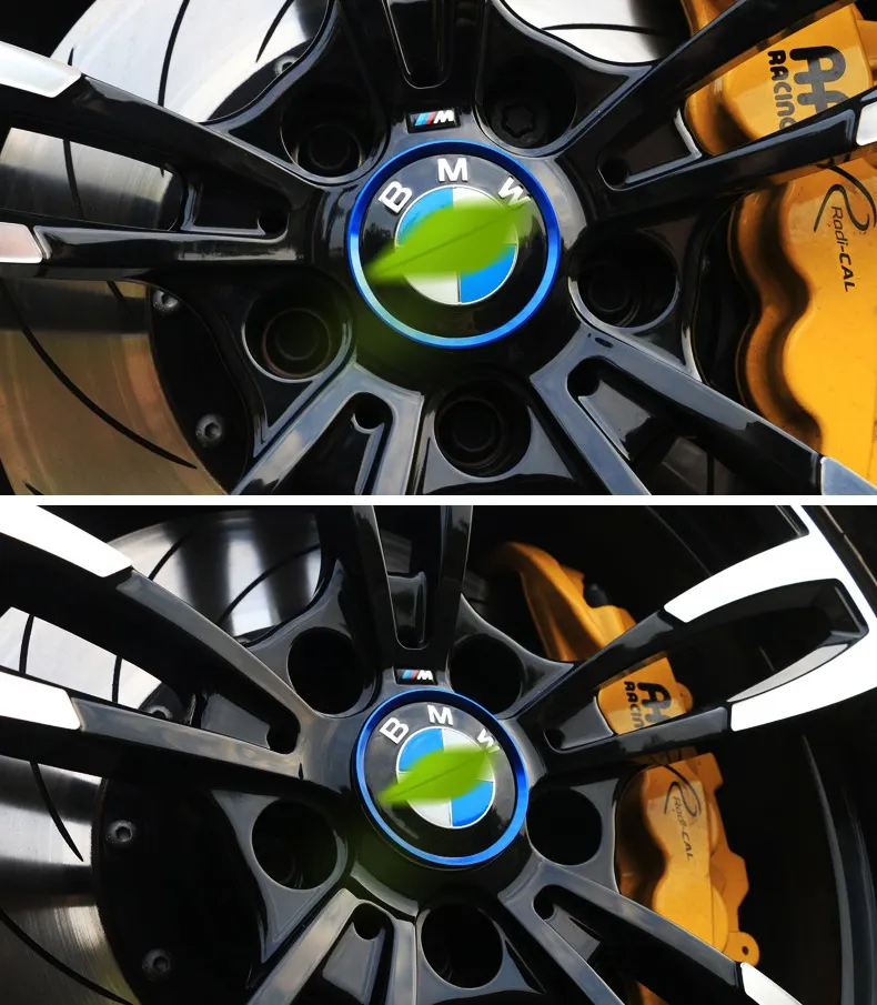 Car wheel hub metal decorative ring