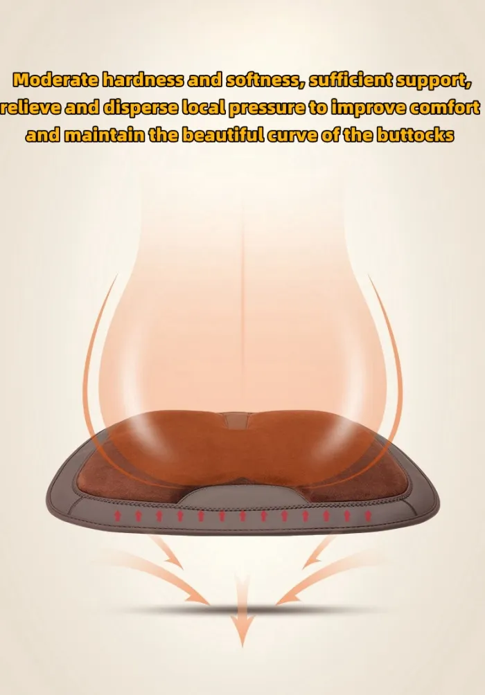 Car flannel seat cushion