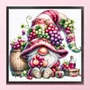 Grape Gnome-11CT Stamped Cross Stitch 45*45cm/17.72*17.72in