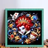 (Counted/Stamped)Queen Of Hearts Disney Villain-11CT Cross Stitch 45*45cm