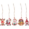 Diamond Painting Double-sided Christmas Pendant Xmas Trees