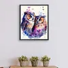 Two Owls-Paint By Numbers Acrylic Painting 40*50CM