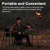 Outdoor Campfire Stove Barbecue Hanger Stainless Steel Camping Hanging Platform Picnic Wood Stove Convenient Charcoal Stove Triangle Hanging Stove