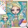 Mermaid - Round AB Drills Diamond Painting(45*55cm)