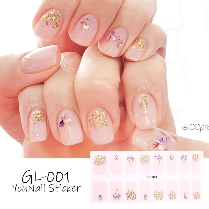 Three Sorts 0f Nail Stickers Nail Wraps DIY Full Cover Nail Stickers Novidades Designer Nail Decals Nails Sticker Designer
