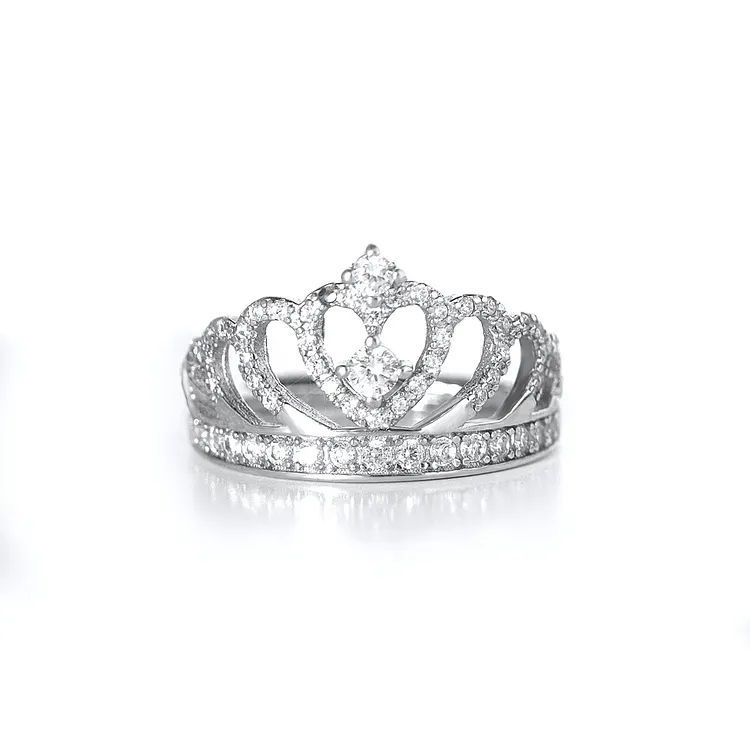 For Bestie - S925 Straighten Your Crown Adjustable Crown Ring 