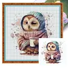 (Multi-Style) Flower Bird Owl - 18CT Stamped Cross Stitch 20*20cm/7.87*7.87in