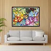 (US Local)Cartoon-11CT Stamped Cross Stitch Kit(100x70cm)