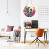 DIY Crystal Diamond Painting Double Sided Effect  Hummingbird Pendant Home Garden Hanging Kit