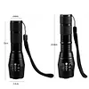 150LM XPE+UV Zoom Flashlight 395nm Backlight Ultraviolet Detector Torch