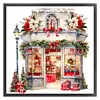 Christmas Shop - 11CT Counted Cross Stitch - 50*50cm - Xmas