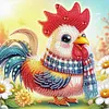Diamond Painting-DIY Crystal Rhinestone Cock