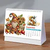 2026 DIY Special Shape Desktop Diamond Standing Calendar for Bedroom Living Room