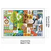 11CT/14CT Stamped Four Seasons-Cross Stitch 45*31cm/57*40cm