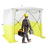 [US Local Warehouse] Pop Up Work Tent Waterproof Shade Canopy Tent 70.86x70.86x78.74in UV Resistant Emergency Shelter with Carrying Bag for Construction Site Outdoor Workshop Warehouse