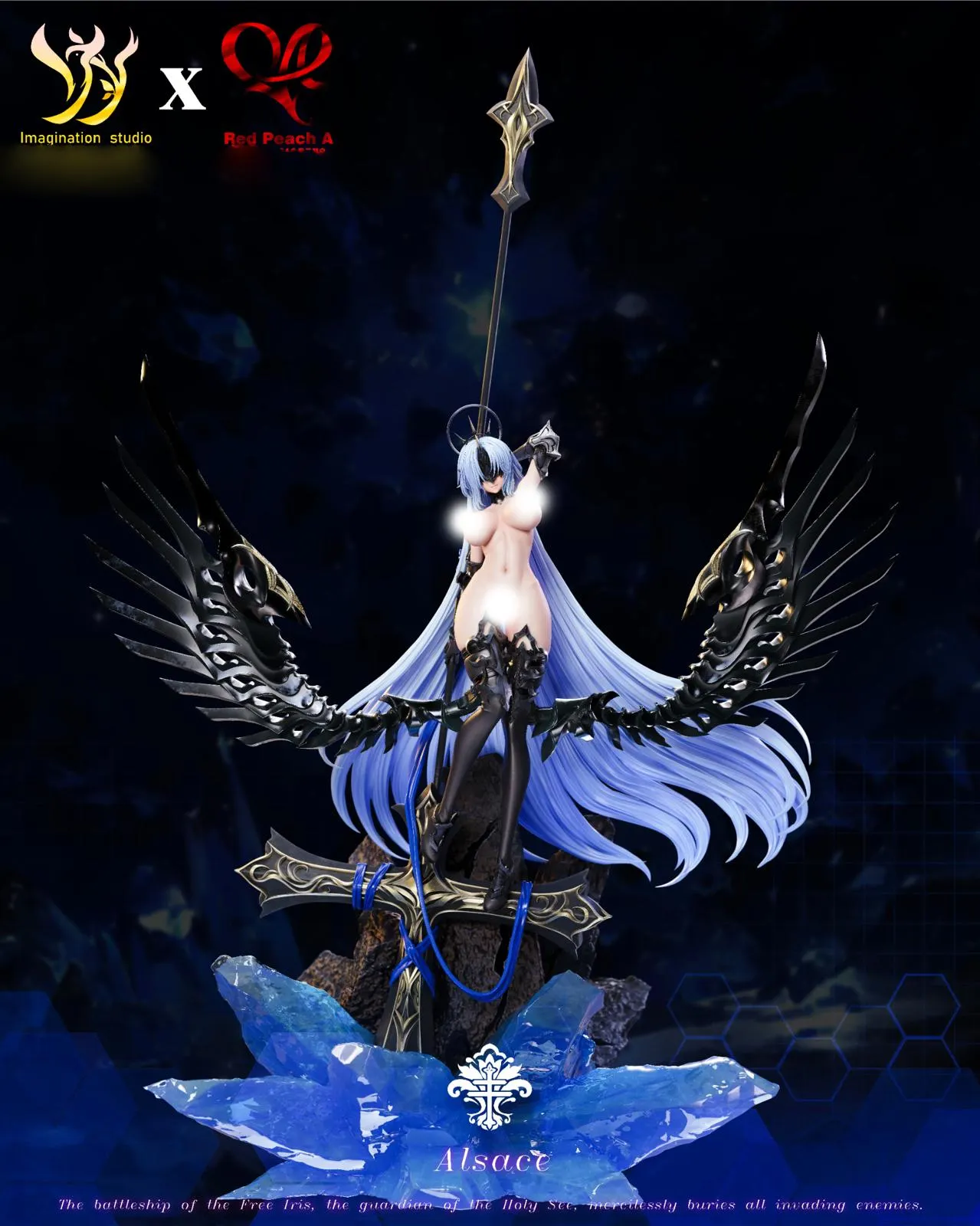 1/6 Scale FFNF Alsace - Azur Lane Resin Statue - Imagination Studio