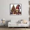 Christmas Tree Gnome-11CT Stamped Cross Stitch 40*40cm/15.75*15.75in