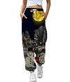 Women's Christmas Loose Casual Print Drawstring Jogger Pants